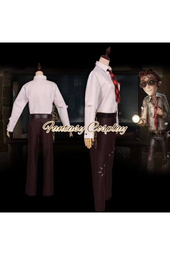 Identity V Lawyer Freddy Riley Cosplay Costume